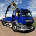 DAF LF 220 18 TON DROPSIDE CRANE
