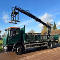 IVECO 180E25 18 TON DROPSIDE CRANE