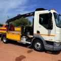 DAF LF 180 7.5 TON TIPPER GRAB