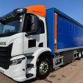 IVECO S WAY 400 6X2 CNG CURTAINSIDER