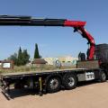 RENAULT C460 8X2 FLAT CRANE