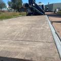 MITSUBISHI FUSO CANTER 7C18 7.5 TON FLAT CRANE