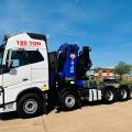 VOLVO FH16 8X4 TRACTOR UNIT CRANE