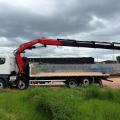 SCANIA R450 8X2 FLAT CRANE D/BAR