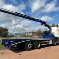 DAF CF 460 8X2 CHEESEWEDGE CRANE