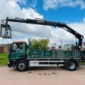 IVECO EUROCARGO 180E25 DROPSIDE CRANE