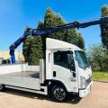 ISUZU FORWARD N75 190 DROPSIDE CRANE
