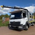 MERCEDES-BENZ ATEGO 816 POLE CARRIER CRANE