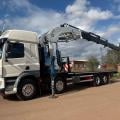 DAF CF 460 8X2 FLAT CRANE D/BAR