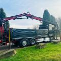 DAF XF 510 6X2 DROPSIDE CRANE D/BAR