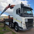 VOLVO FH 460 8X2 FLAT CRANE DRAWBAR