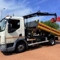 DAF LF 180 7.5 TON TIPPER GRAB