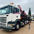 SCANIA R410 8X2 FLAT 82 TON CRANE