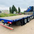 DAF CF 460 8X2 FLAT CRANE