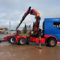 DAF XF 510 FTS 6X2 UNIT C/W CRANE