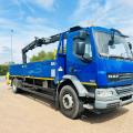 DAF FA LF 55.220 18 TON DROPSIDE CRANE
