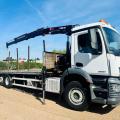 MERCEDES-BENZ AROCS 2530 6X2 FLAT CRANE