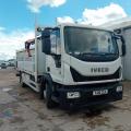 IVECO EUROCARGO 120E19 12 TON POLE ERECTOR