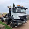 MERCEDES-BENZ AXOR 3236 8X4 HOOK LOADER