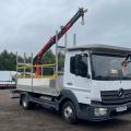 MERCEDES-BENZ ATEGO 816 POLE CARRIER CRANE