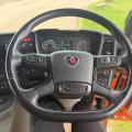 SCANIA P420 8X2 DROPSIDE BRICK GRAB