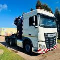 DAF XF 510 6X2 TRACTOR UNIT PM CRANE