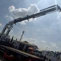 DAF CF 460 8X2 FLAT CRANE D/BAR