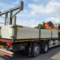 MERCEDES AROCS 3243 8X2 DROPSIDE CRANE