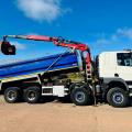 DAF CF 450 8X4 TIPPER GRAB CRANE