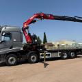 RENAULT C460 8X2 FLAT CRANE