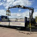 DAF LF 220 18 TON DROPSIDE CRANE