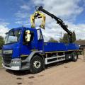 DAF LF 220 18 TON DROPSIDE CRANE