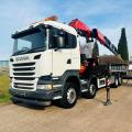 SCANIA R410 8X2 FLAT 66 TON CRANE