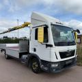 MAN TGL 7.160 7.5 DROPSIDE CRANE