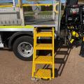 MERCEDES-BENZ ATEGO 816 POLE CARRIER CRANE