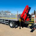 IVECO EUROCARGO 180 250 DROPSIDE CRANE