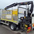 MERCEDES-BENZ ATEGO 816 POLE CARRIER CRANE