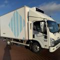 ISUZU N75 150 7.5 TON MEAT RAIL FRIDGE