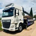 DAF CF 460 8X2 FLAT CRANE
