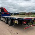 DAF CF 450 8X2 FLAT CRANE D/BAR