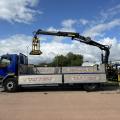 DAF LF 220 18 TON DROPSIDE CRANE
