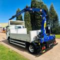ISUZU FORWARD N75 190 DROPSIDE CRANE