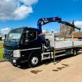 MITSUBISHI FUSO CANTER 7C15 DROPSIDE CRANE