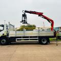 IVECO EUROCARGO 180E25 DROPSIDE CRANE