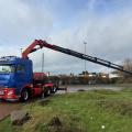 DAF XF 510 FTS 6X2 UNIT C/W CRANE
