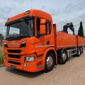 SCANIA P420 SUPER CRANE 8X2 BUILDERS