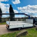 MITSUBISHI FUSO CANTER 7C15 DROPSIDE CRANE