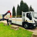 IVECO EUROCARGO 180E25 DROPSIDE CRANE