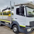 MERCEDES-BENZ ATEGO 816 POLE CARRIER CRANE