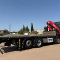RENAULT C460 8X2 FLAT CRANE